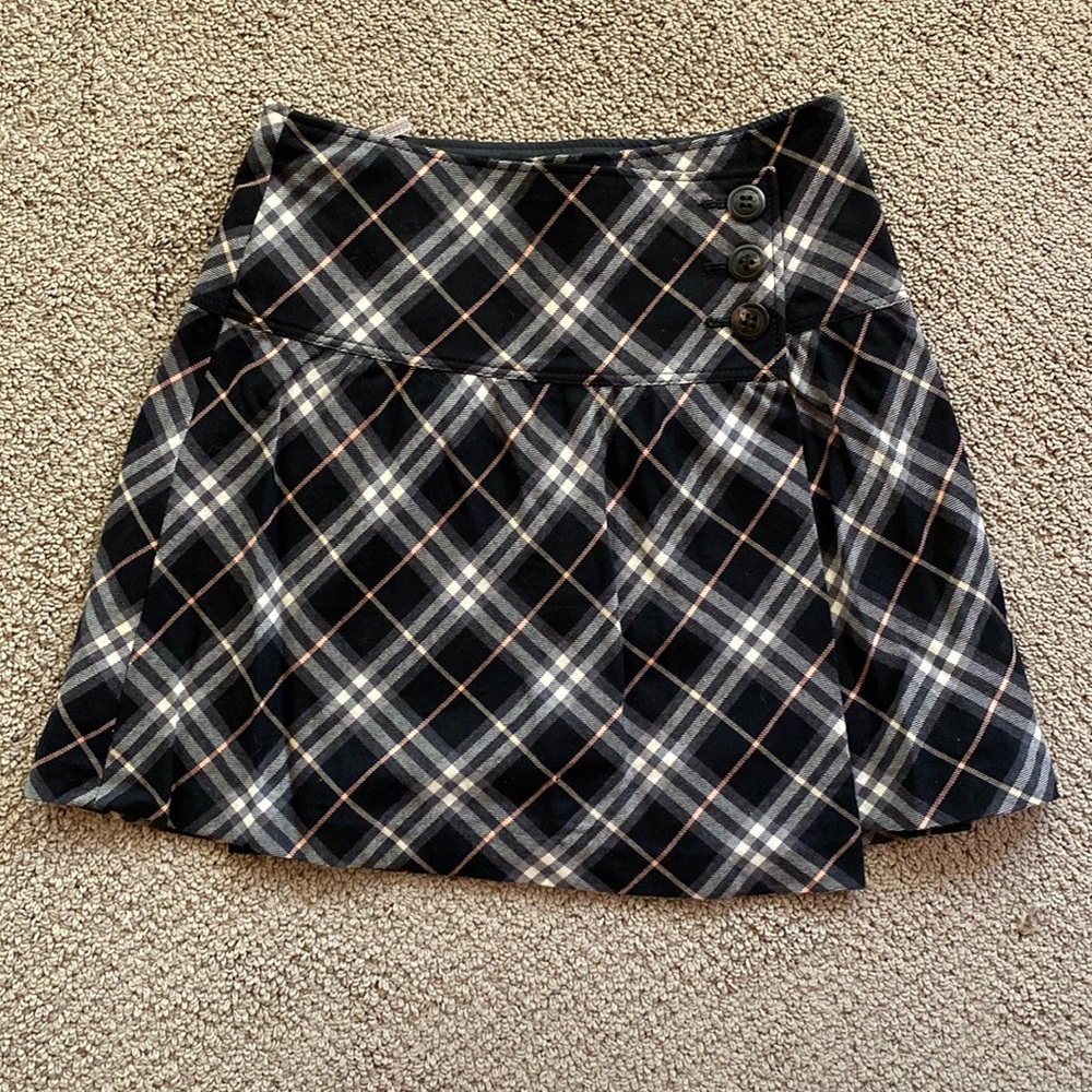 Authentic Burberry Blue Label Japan plaid wrap skirt 38 or 4